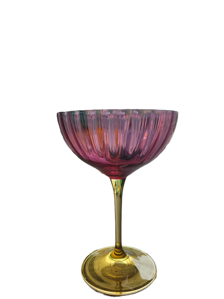 Pink Coup Glass