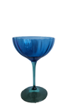 Blue Coup Glass