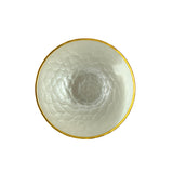 Gold Rimmed White Bowl