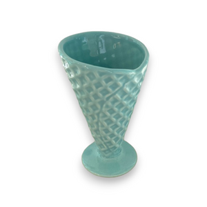 Blue Ice Cream Cone Holder