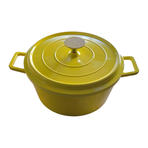 Yellow Dutch Oven Pot