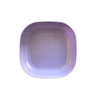 Purple Plastic Shallow Bowl