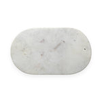 Oval White Marble Board