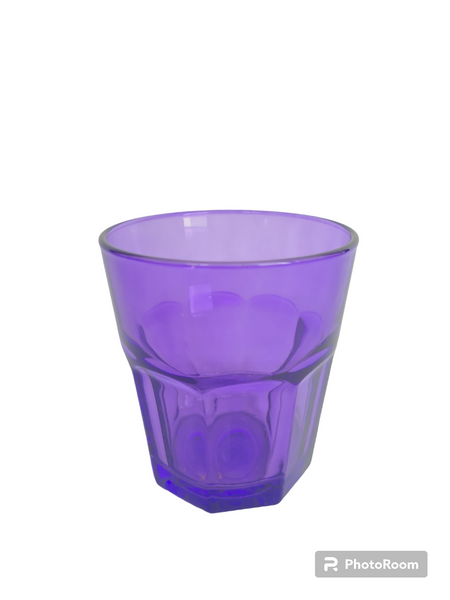 Purple Drinking Glass