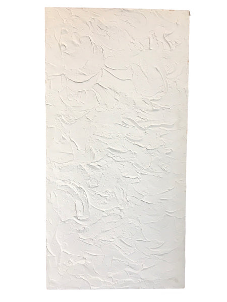 Textured White Plaster Surface