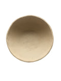 Large Beige Ceramic Bowl