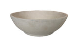 Large Beige Ceramic Bowl