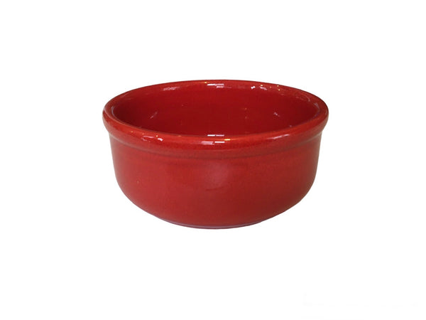 Red Ceramic Bowl