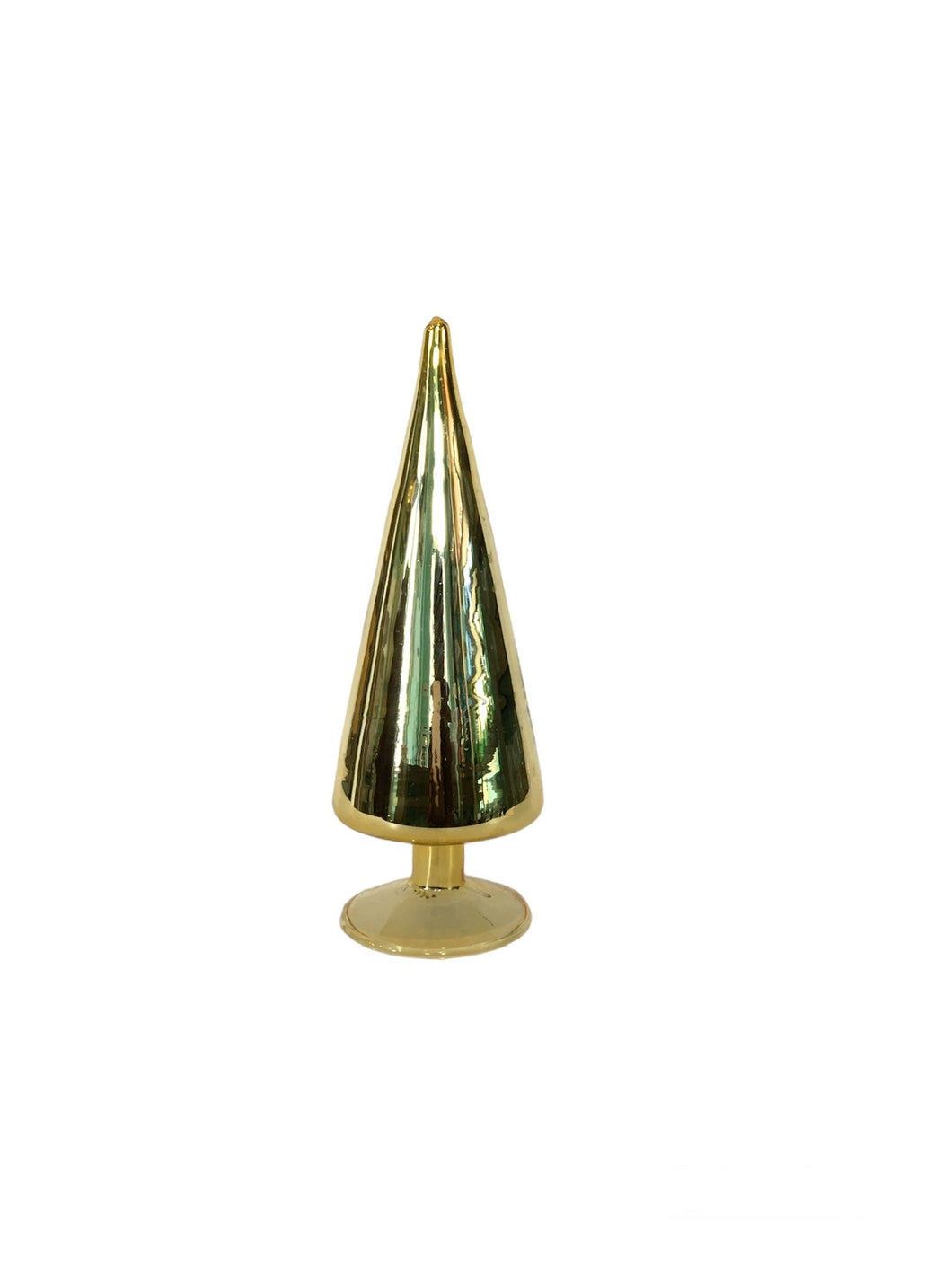 Gold Glass Christmas Tree