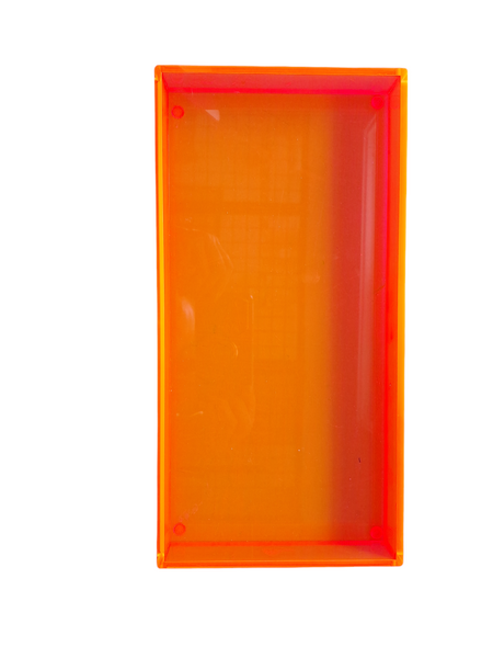 Orangey / Pink Acrylic Tray