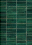 Dark Green Faux Tile Vinyl