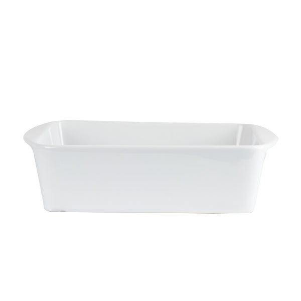 White Baking Dish