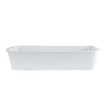 White Baking Dish