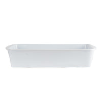 White Baking Dish