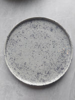 Grey Speckled Dinner Plate