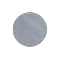 Light Grey Leather Coaster