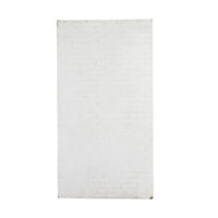 XL White Faux Brick Masonite Sheet