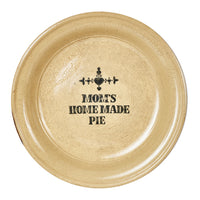 Md Beige Pie Plate