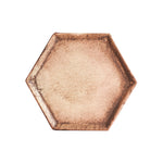 Sm Beige Hexagon Plate