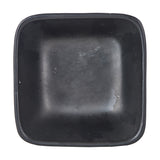 Sm Black Square Bowl