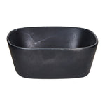 Sm Black Square Bowl