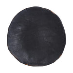 Lg Black Handmade Ceramic Plate