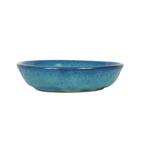 Md Blue Shallow Bowl