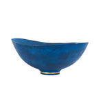 Lg Blue Salad Bowl