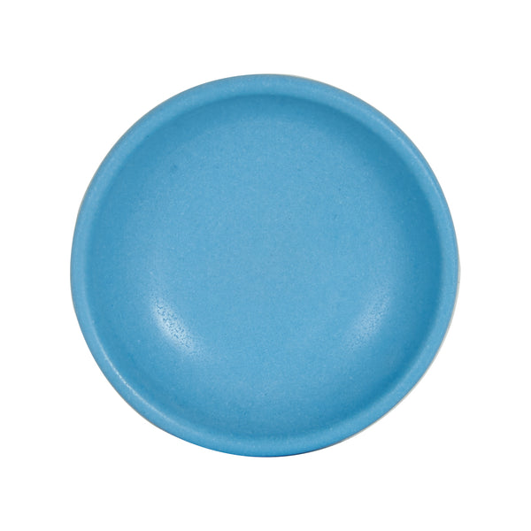 Sm Shallow Bright Blue Dish