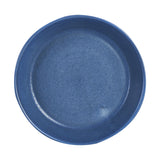 Sm Shallow Muted Dark Blue Bowl