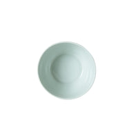 Sm Muted Light Blue Bowl With Matte Exterrior