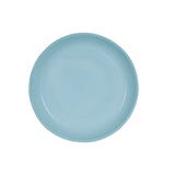 Md Shallow Light Muted Blue Bowl