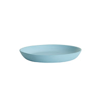 Md Shallow Light Muted Blue Bowl