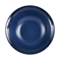 Md Dark Blue Bowl With Black Rings