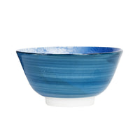 Sm Blue Bowl With Birds