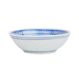 Sm Asian Inspired Shallow Blue Dish