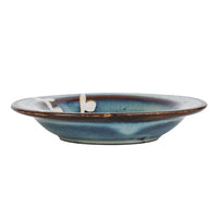 Sm Shallow Blue Dish