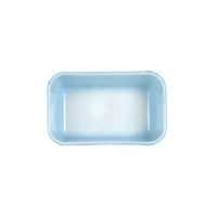 Md Bright Blue Rectangular Bowl