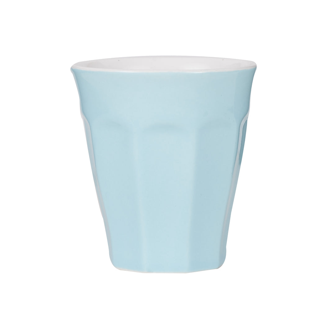 Sm Light Blue Cup With White Interior