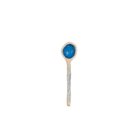 Cream & Blue Speckled Ceramic Spoon