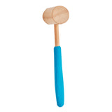 Wood Blue Handle Seafood Lobster Mallet