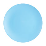 Lg Light Blue Matte Plate