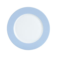 Lg Light Blue Rimmed Plate