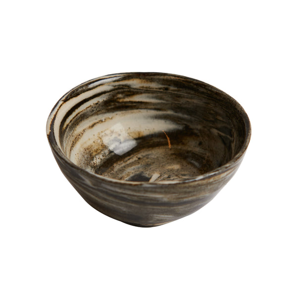 Sm Multi-Tone Brown Pinch Bowl