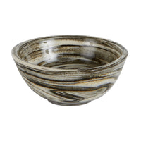 Sm Multi-Tone Brown Pinch Bowl