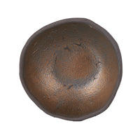 Brown Bowl w/ Bronze Interior