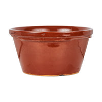 Md Brown Flower Pot