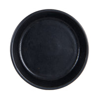 Sm Shallow Black Bowl