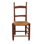 Wooden Chair w/ Woven Seat