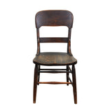 Dark Brown Wooden Chair